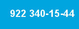 922 340-15-44